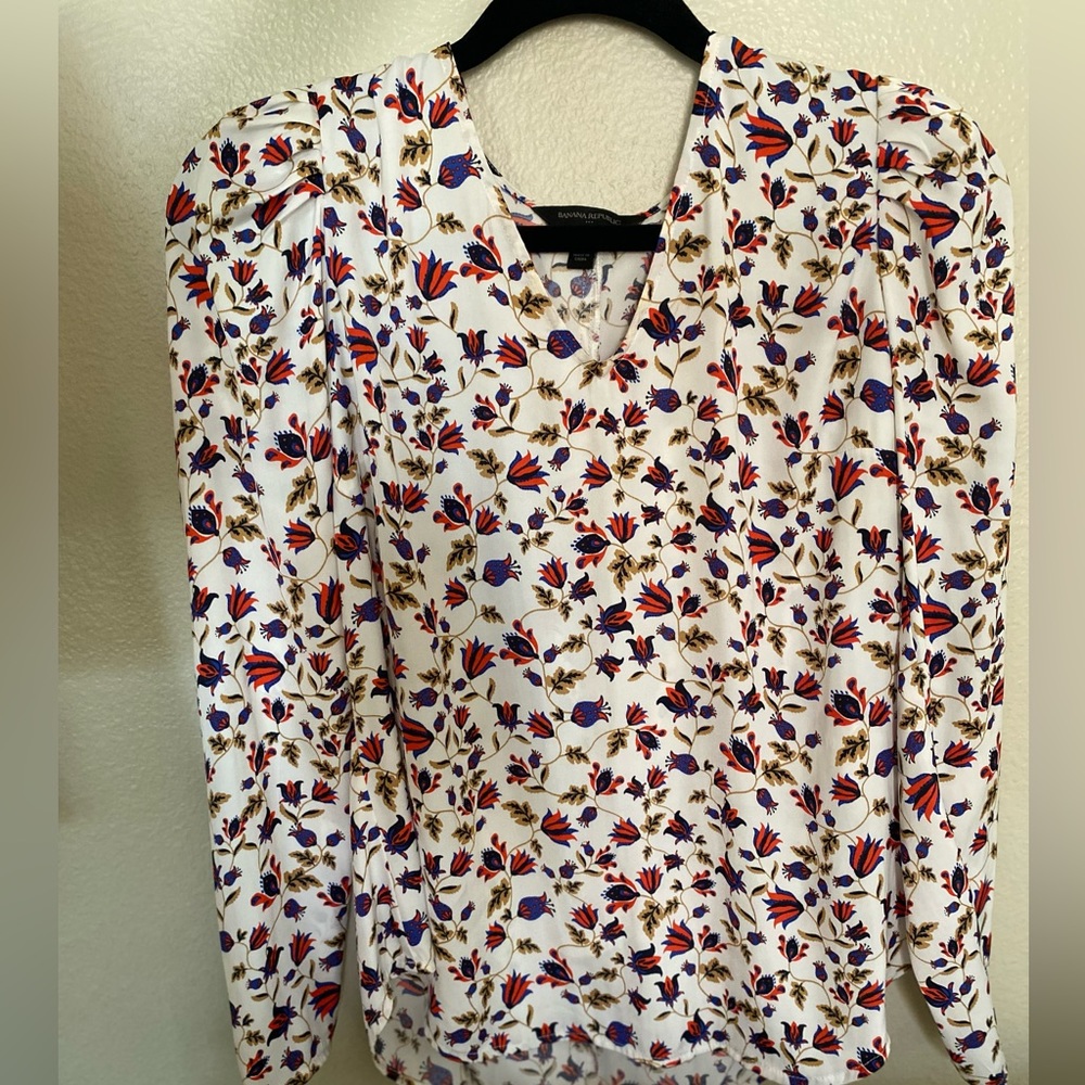 Puff long sleeve banana republic